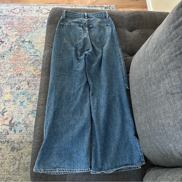 MOUSSY Wide Leg Distressed Jeans - Picture 8 of 8